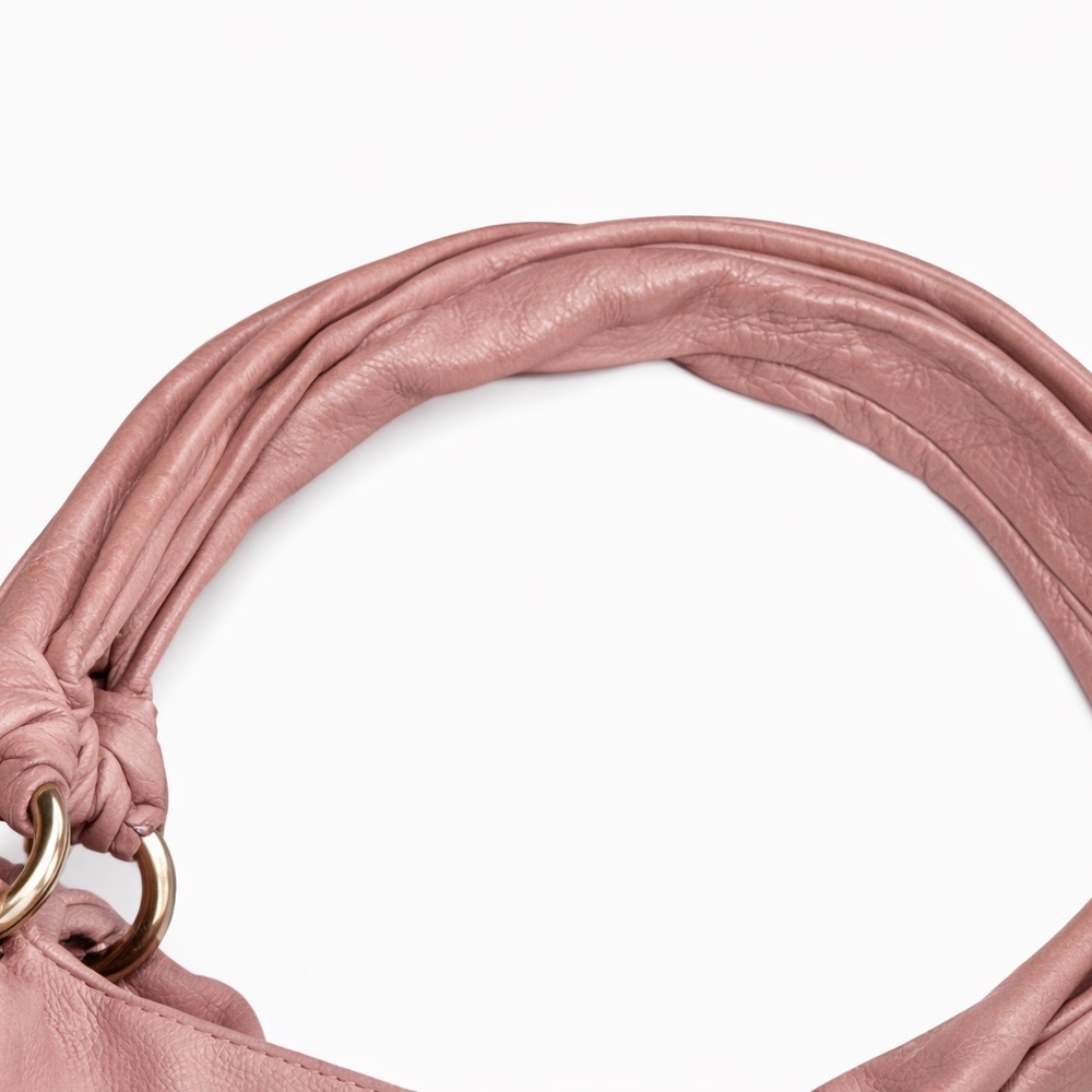 Furla Soft Leather Shoulder Bag in Dusty Rose - Picture 3 of 11